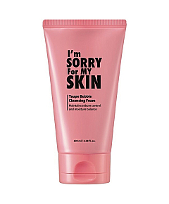 I’m Sorry For My Skin Taupe Bubble Cleansing Foam - Пенка с угольным порошком 100 мл